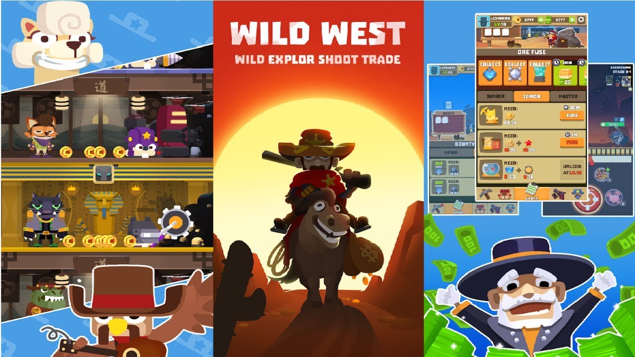 Wild West: Explore Shoot Trade
