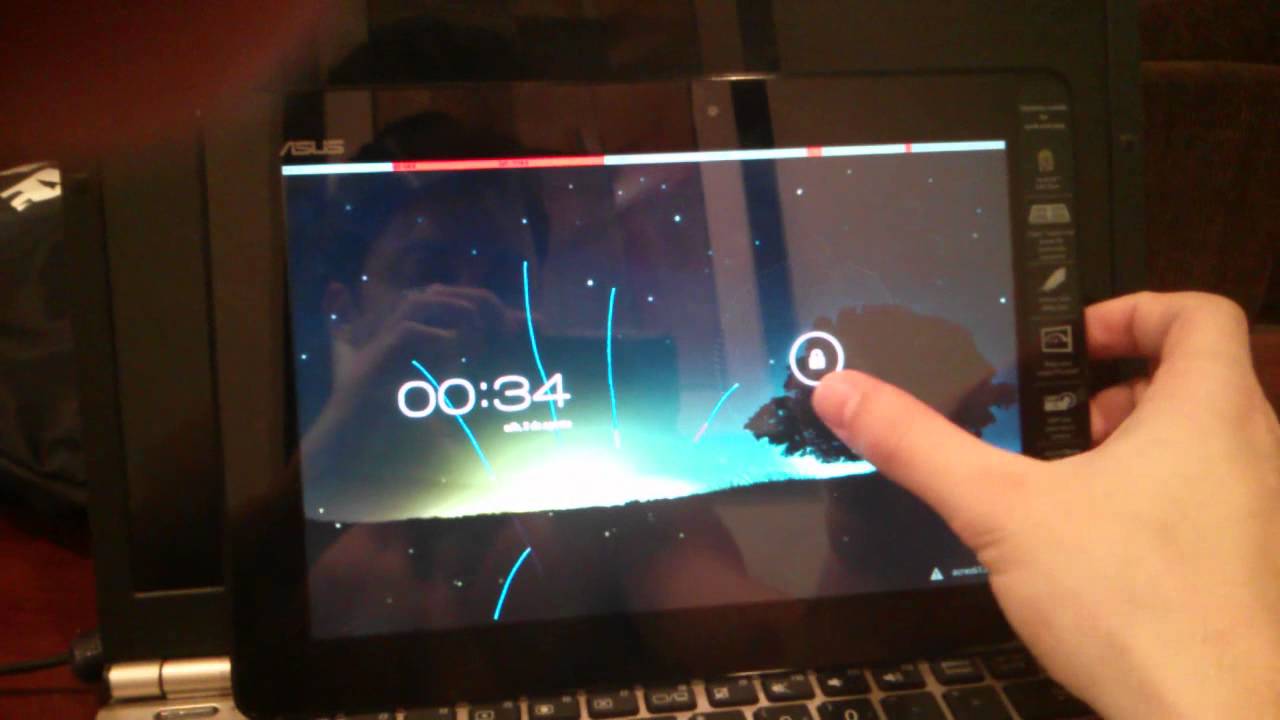 How to calibrate touch glass on Asus tablets