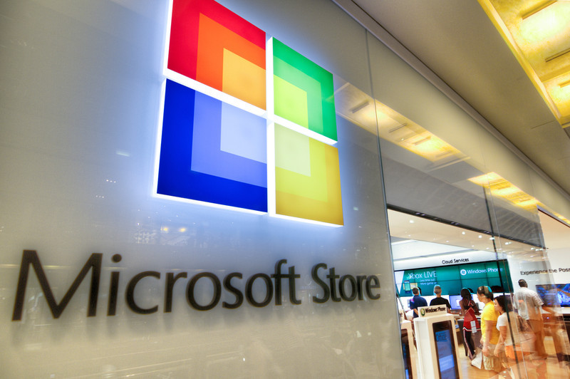 Microsoft store breaks