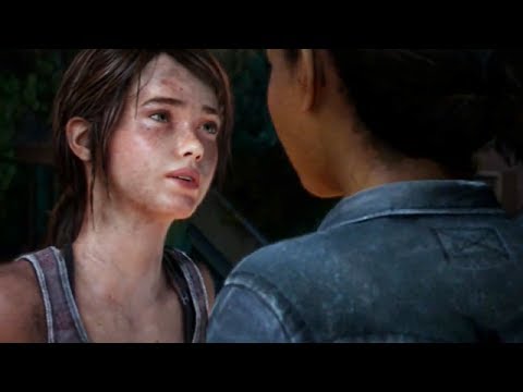 The kiss of Ellie in The Last of Us 2