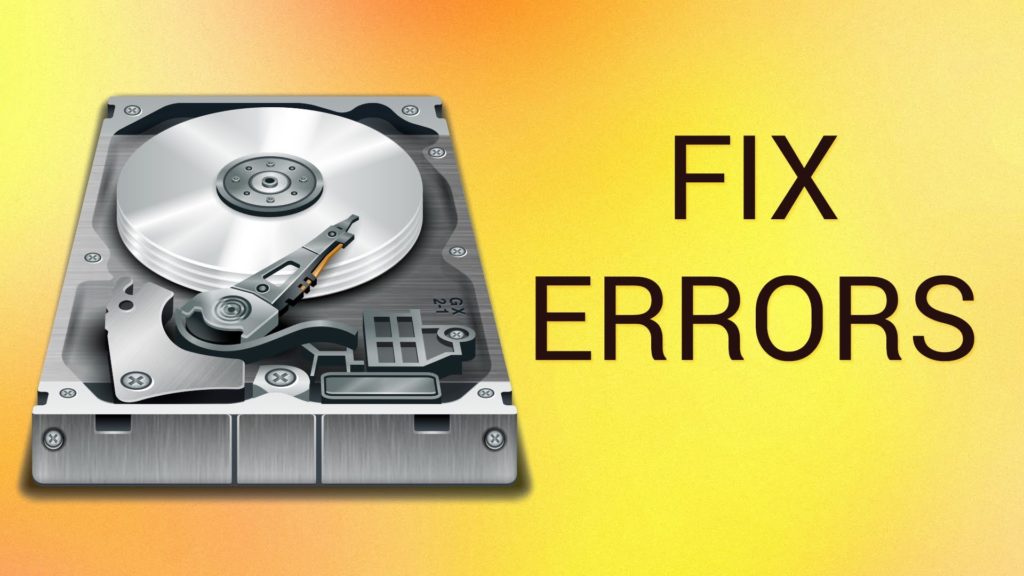 Applications to repair hard drives