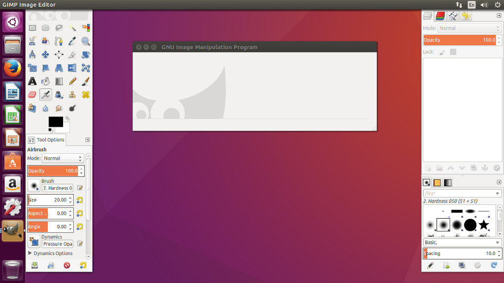 GIMP in Ubuntu